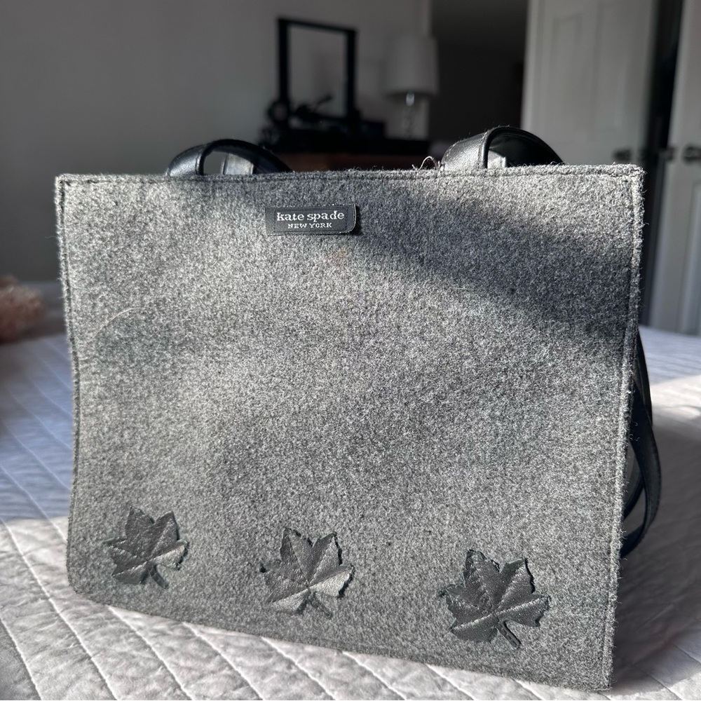 Kate Spade - Vintage Wool Purse/Mini Tote